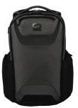 OGIO Connected 17 inch Laptop Backpack - 19"h x 11"w (top) x 14"w (bottom) x 9"d
